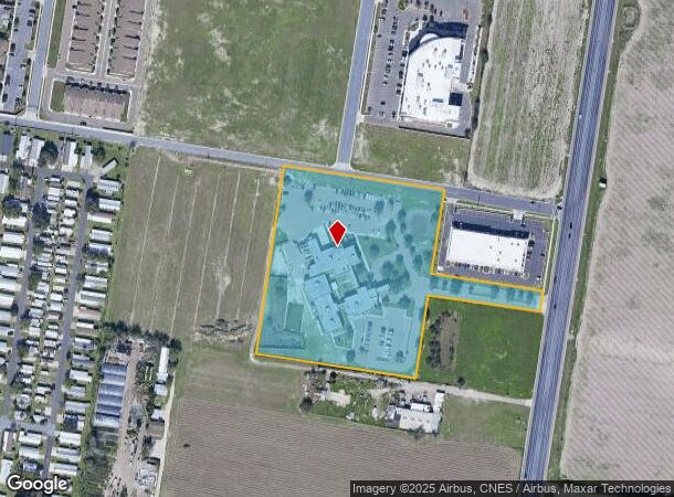 5101 N Jackson Rd, Mcallen, TX Parcel Map