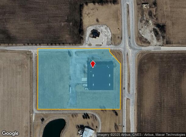 1301 E Michigan Ave, Morocco, IN Parcel Map