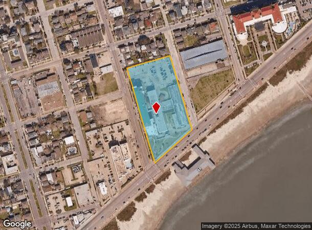 2228 Seawall Blvd, Galveston, TX Parcel Map