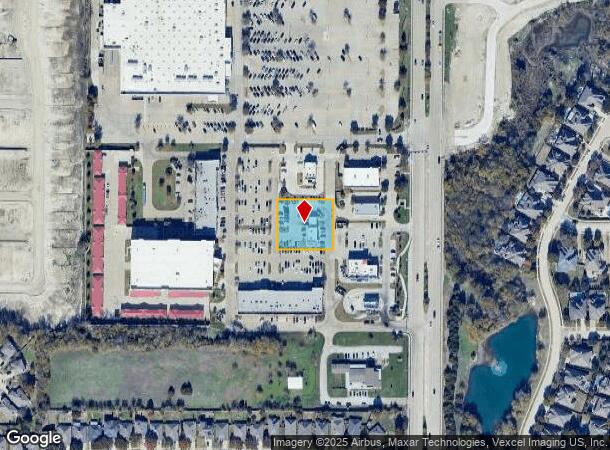  1515 N Custer Rd, Mckinney, TX Parcel Map