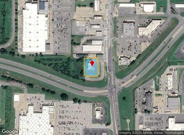 1930 S Muskogee Ave, Tahlequah, OK Parcel Map