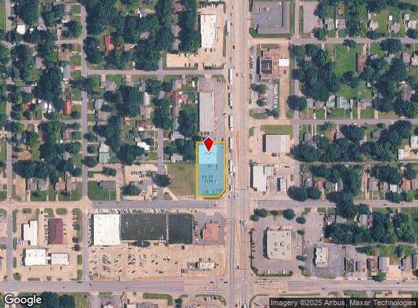 201 N 32Nd St, Muskogee, OK Parcel Map