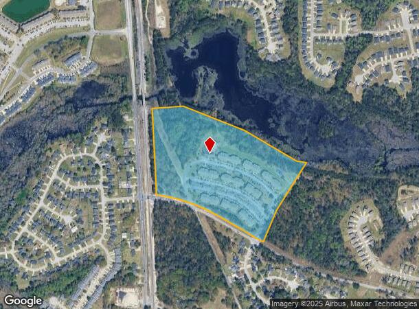 1340 N Brickyard Rd, Columbia, SC Parcel Map