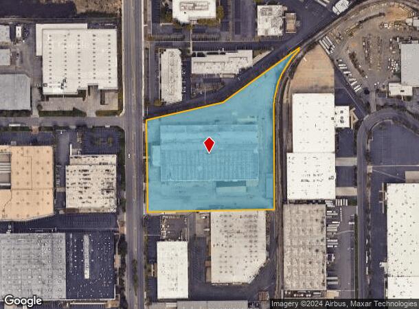  16930 Valley View Ave, La Mirada, CA Parcel Map