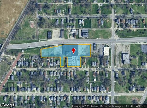  1560 Woodland Ave, Toledo, OH Parcel Map