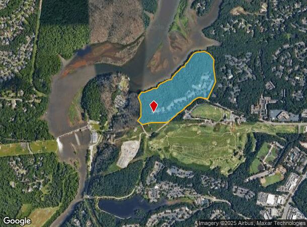  415 Morgan Falls Rd, Atlanta, GA Parcel Map