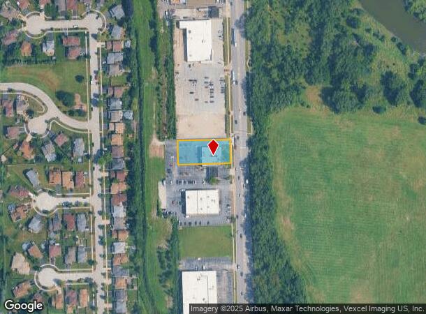 11346 S Cicero Ave, Alsip, IL Parcel Map