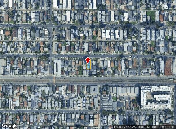  1258 W 37Th Dr, Los Angeles, CA Parcel Map