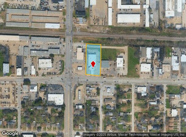  905 E Abram St, Arlington, TX Parcel Map
