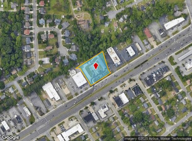 2710 W Mercury Blvd, Hampton, VA Parcel Map