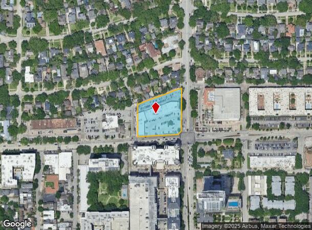  2606 Westheimer Rd, Houston, TX Parcel Map