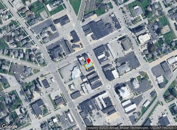  725 N Perry St, Napoleon, OH Parcel Map