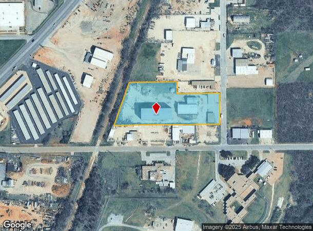 2424 Oak St, Abilene, TX Parcel Map