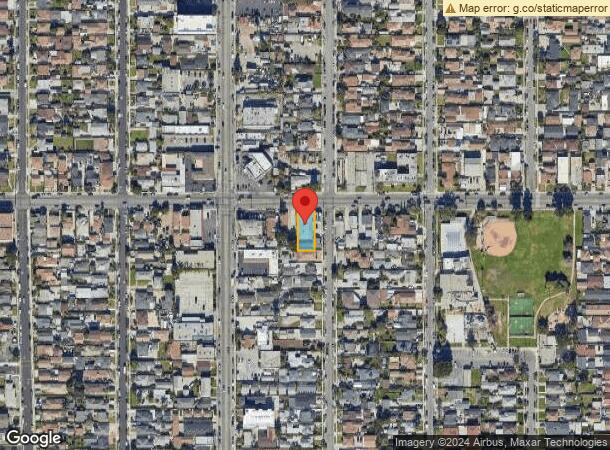  4740 Lennox Blvd, Inglewood, CA Parcel Map