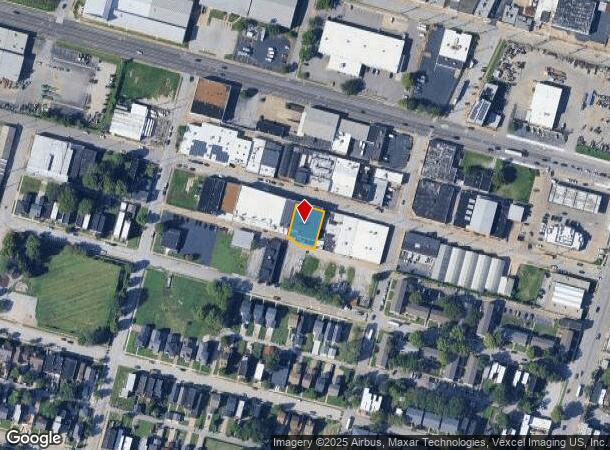2722 Lasalle St, Saint Louis, MO Parcel Map