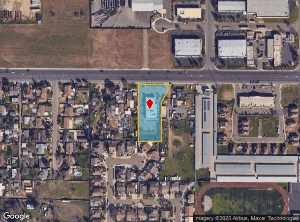 1424 E Whitmore Ave, Ceres, CA Parcel Map