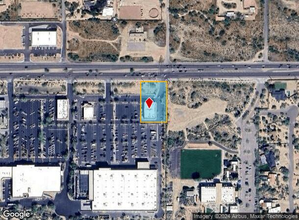  4935 E Carefree Hwy, Cave Creek, AZ Parcel Map