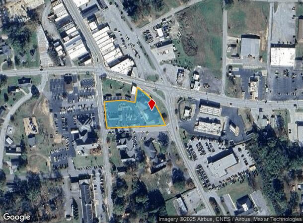 4 Church St, Honea Path, SC Parcel Map