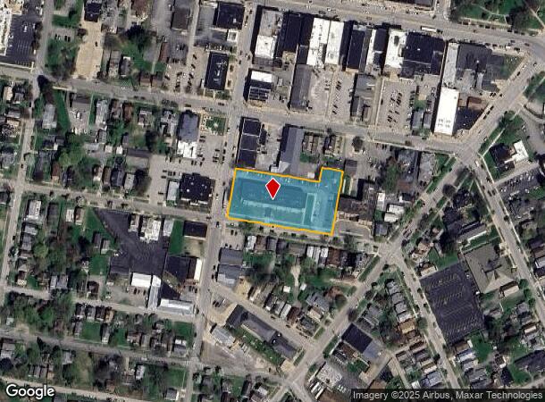  1220 Chestnut St, Franklin, PA Parcel Map