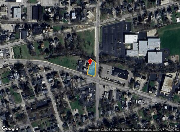  342 E Main St, Ashland, OH Parcel Map