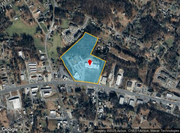 1128 W Pine St, Mount Airy, NC Parcel Map