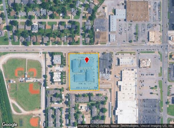  3140 W Britton Rd, Oklahoma City, OK Parcel Map