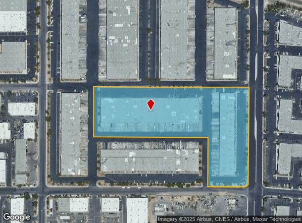  6283 S Valley View Blvd, Las Vegas, NV Parcel Map