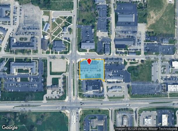  5645 N Post Rd, Indianapolis, IN Parcel Map