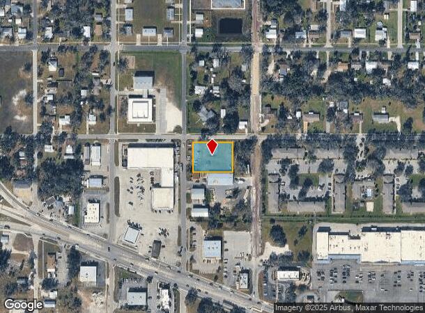  1202 E Oak St, Arcadia, FL Parcel Map