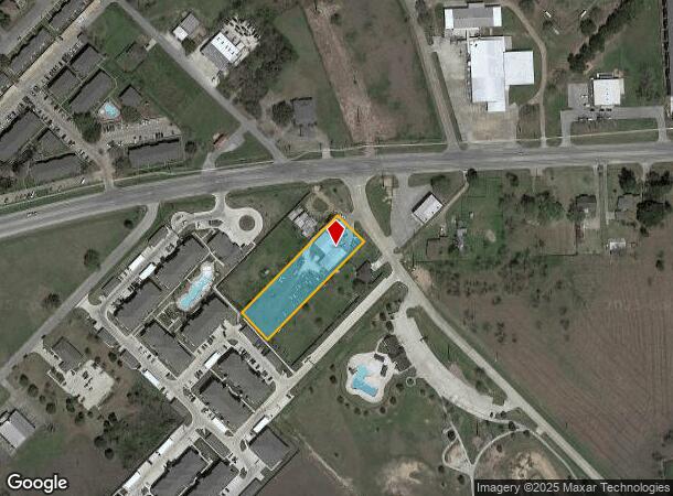  1310 Town Park Dr, Sealy, TX Parcel Map