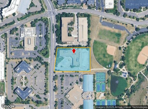  384 Inverness Pky, Englewood, CO Parcel Map