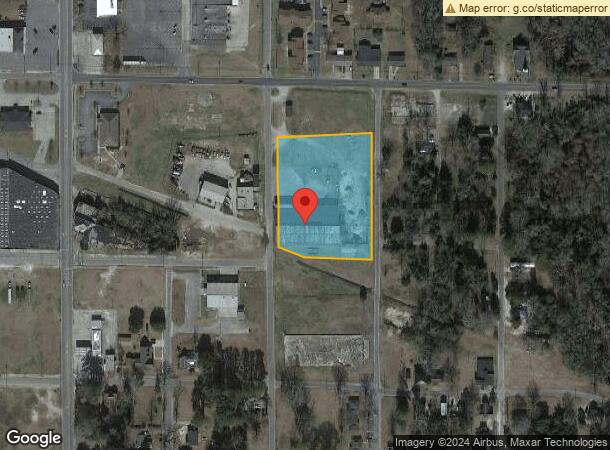  107 N Monroe St, Lumberton, NC Parcel Map