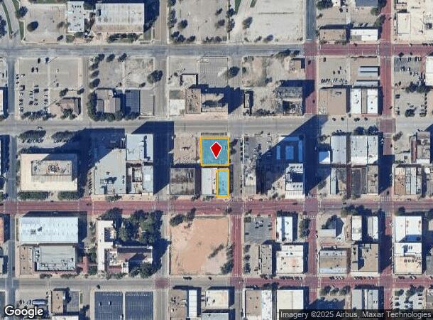  1302 Broadway, Lubbock, TX Parcel Map