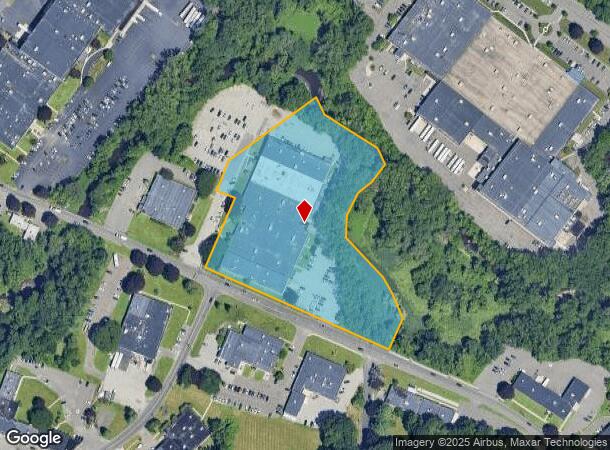 13 Corporate Dr, Danbury, CT Parcel Map