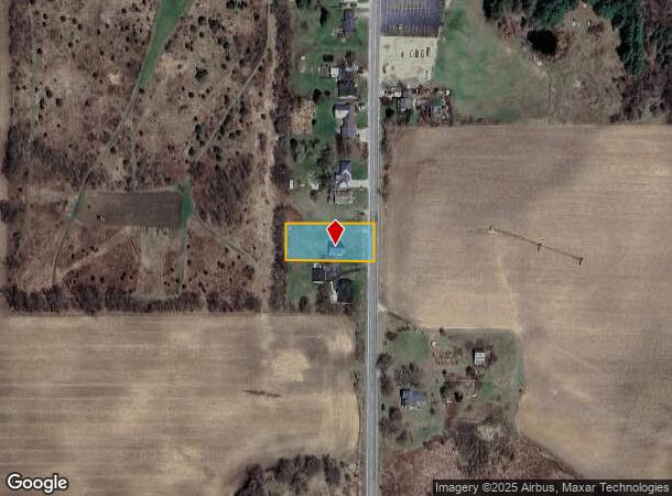 1162 S Main St, Crystal, MI Parcel Map