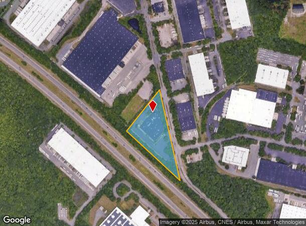 375 Forbes Blvd, Mansfield, MA Parcel Map