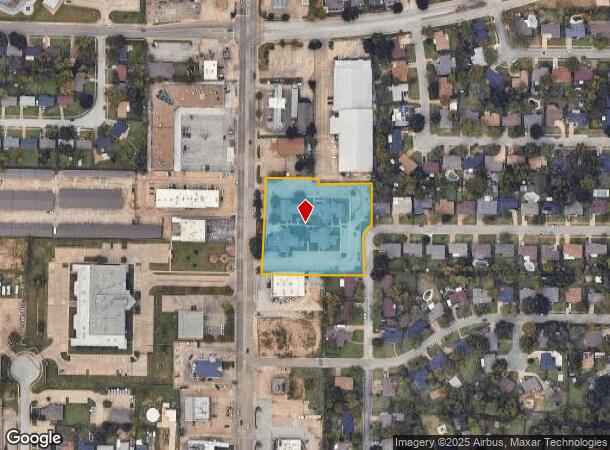  412 N Main St, Grapevine, TX Parcel Map