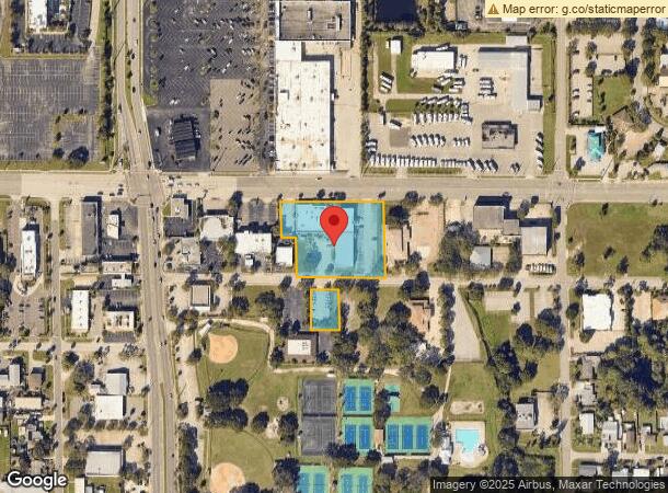  27 E Hibiscus Blvd, Melbourne, FL Parcel Map