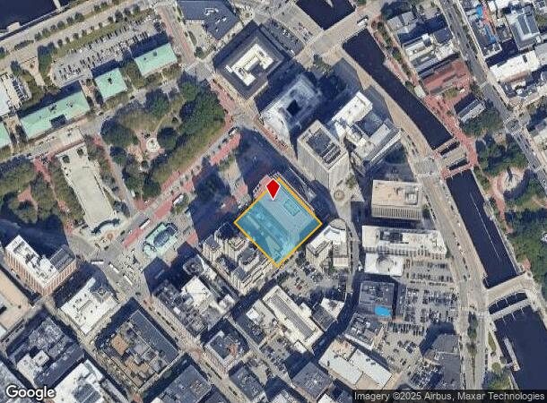 50 Kennedy Plz, Providence, RI Parcel Map