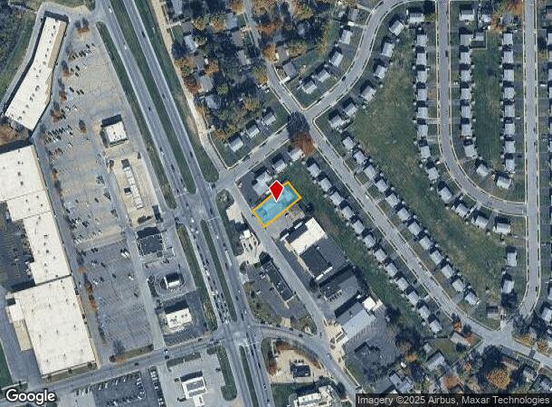 1783 N Main St, Franklin, IN Parcel Map