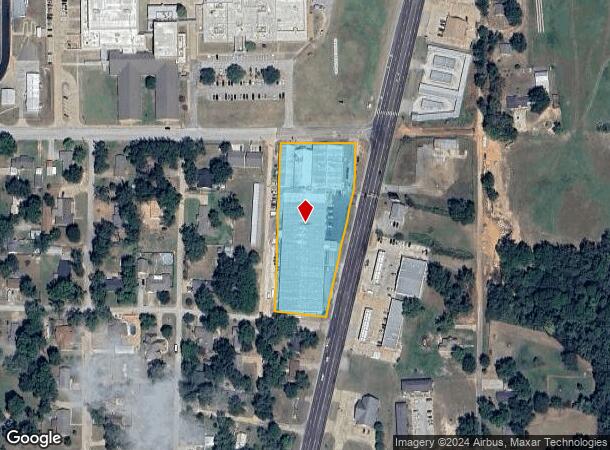  699 N Frankston Hwy, Frankston, TX Parcel Map