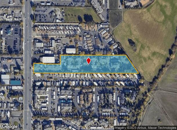  3264 Santa Rosa Ave, Santa Rosa, CA Parcel Map