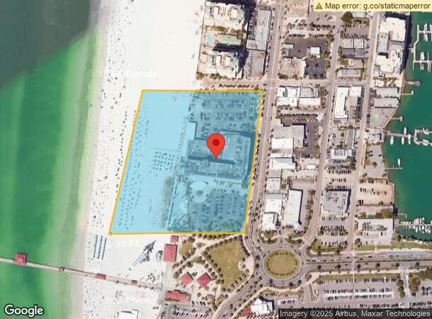  400 Mandalay Ave, Clearwater Beach, FL Parcel Map