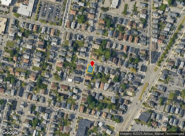  498 Whipple St, Fall River, MA Parcel Map