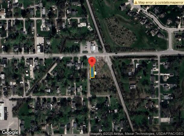  627 W Temperance Rd, Temperance, MI Parcel Map