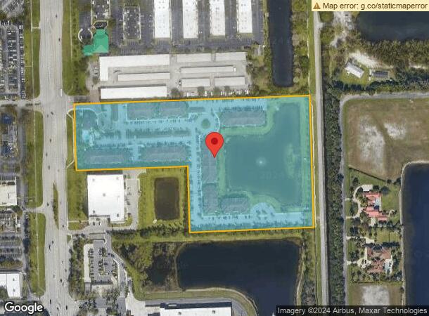  5500 S University Dr, Davie, FL Parcel Map