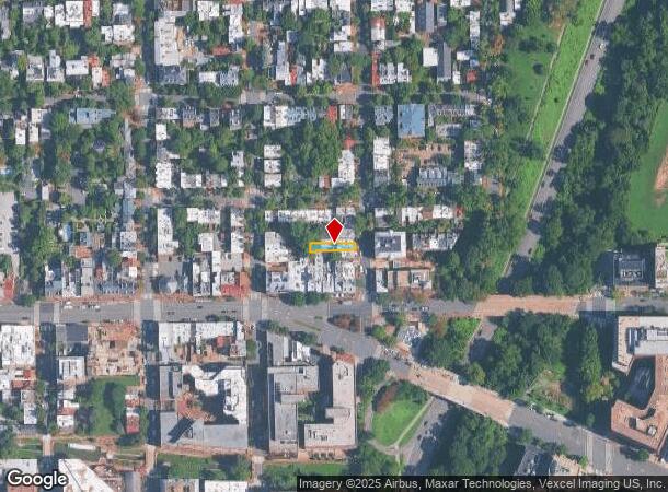  1214 28Th St Nw, Washington, DC Parcel Map