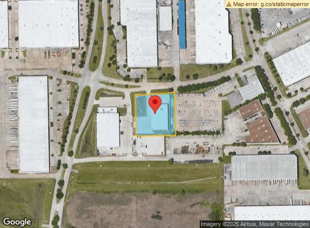  1626 Central Park Dr, Houston, TX Parcel Map