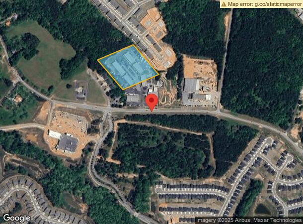  3340 Highway 53 Dr, Hoschton, GA Parcel Map