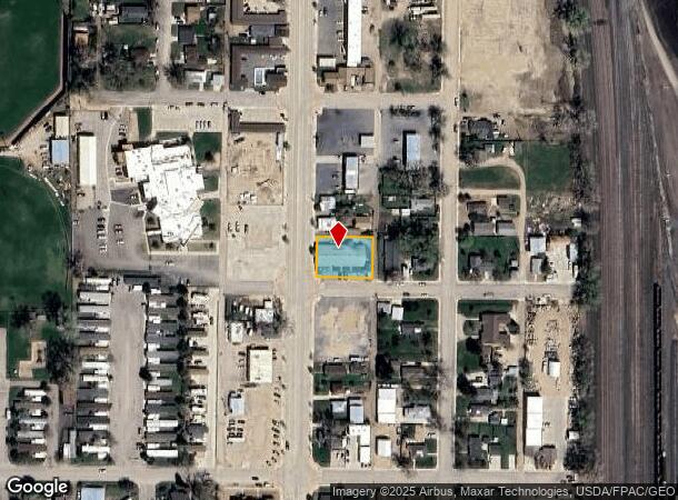  1617 N Main St, Sheridan, WY Parcel Map